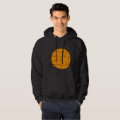 Veste À Capuche Pour Avec Dieu Noir (Devant entier)