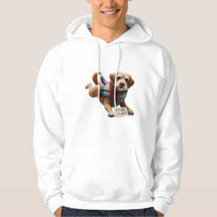 Veste À Capuche "Pour de vrai, il fait froid ! Drôle de chien en é
