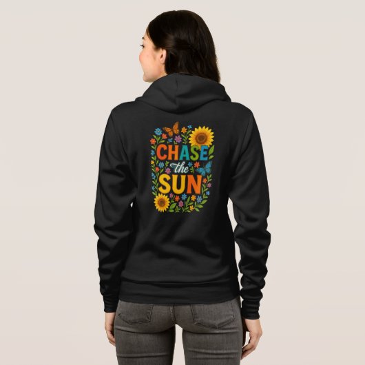 Veste À Capuche Poursuivez le soleil (Dos entier)