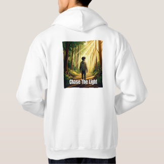 Veste À Capuche Poursuivre la lumière : l'art graphique inspirant