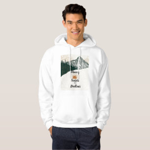 Veste À Capuche Poursuivre les couchers de soleil et non les délai