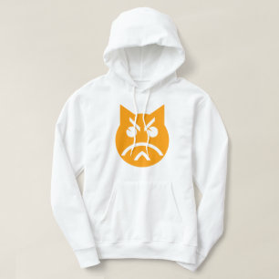 Veste À Capuche Poussage Emoji Chat