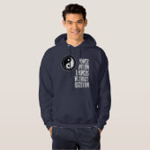 Veste À Capuche Pouvoir dans les réponses sans question (Devant entier)