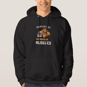 Veste À Capuche Pouvoir Par Nuggies Pixalé Art Style Chicken Nugge