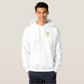 Veste À Capuche Powered by Matcha & Overthinking | Cozy Hoodie  (Devant entier)
