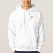 Veste À Capuche Powered by Matcha & Overthinking | Cozy Hoodie  (Devant)