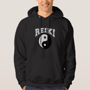 Veste À Capuche Praticiens Reiki Yin Yang Reiki et Guérisseur Reik