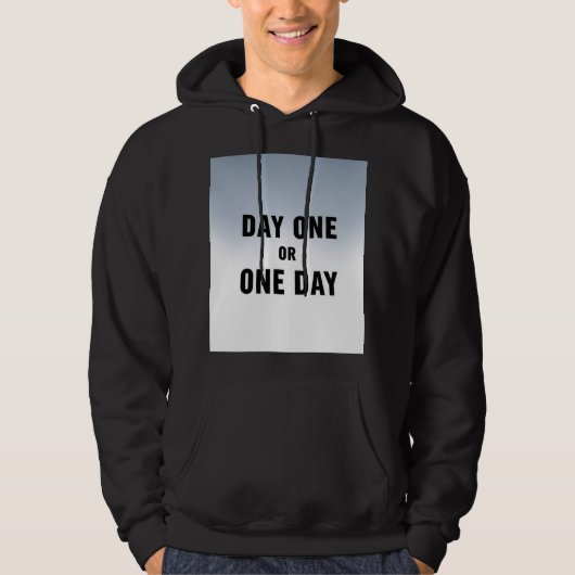 Veste À Capuche Premier jour ou Un jour (Devant)