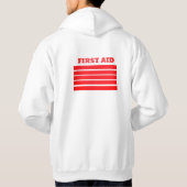 VESTE À CAPUCHE PREMIERS SECOURS (Dos)
