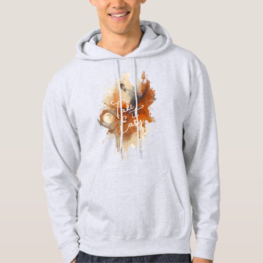 Veste À Capuche Prenez les choses calmement  (Devant)
