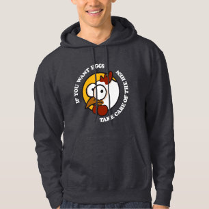 Veste À Capuche Prenez soin de la poule 1