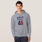 Veste À Capuche Président Biden 46 (Devant entier)