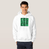 Veste À Capuche Président, dirigeant du monde libre (Devant entier)