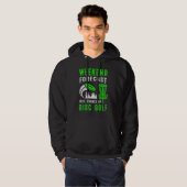 Veste À Capuche Prévisions de week-end 100 Chances de Disc Golf (Devant entier)