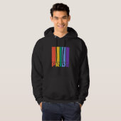 Veste À Capuche Pride Alphabet Mafia Lgbtq (Devant entier)