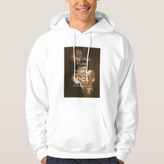 Veste À Capuche Prière de Hail Mary (Devant)