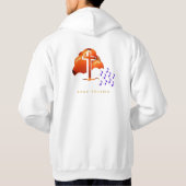 Veste À Capuche Prière de Noël (Dos)