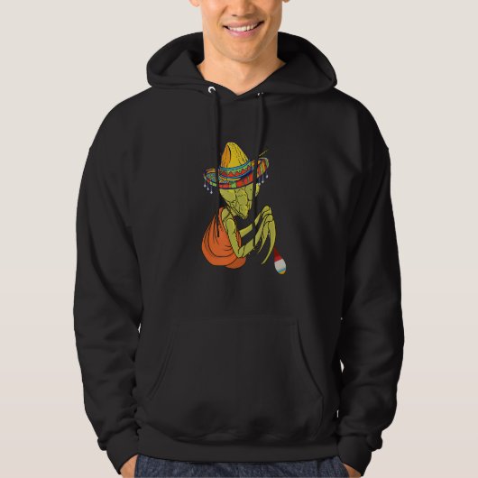 Veste À Capuche Prière Mantis Sombrero Insect Prier Mantis Bug (Devant)