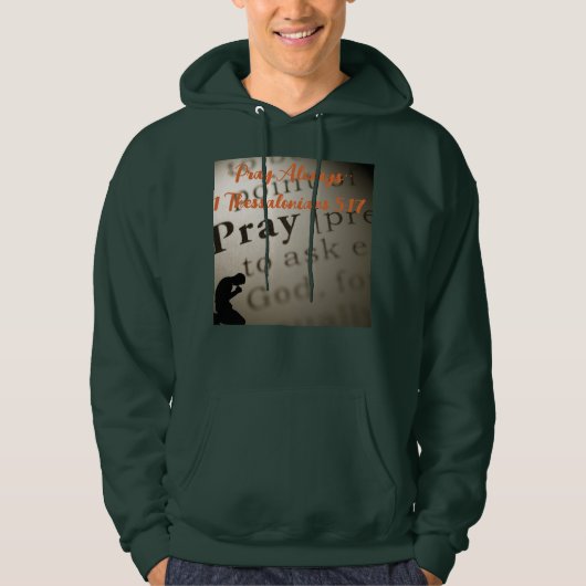 Veste À Capuche ''Priez toujours'' (Devant)
