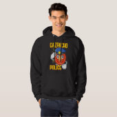 Veste À Capuche Prime de police de Gazpacho (Devant entier)