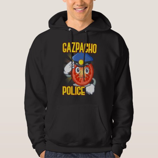 Veste À Capuche Prime de police de Gazpacho (Devant)