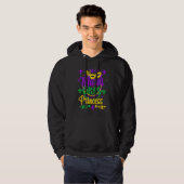 Veste À Capuche Princesse de Mardi Gras (Devant entier)