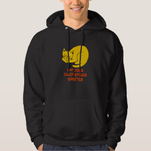 Veste À Capuche Principale Chat Tacheur d'Araignée Humour Chat Mam
