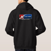 Veste À Capuche Pro Gamer commandité par la caféine (Dos)