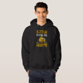 Veste À Capuche Problèmes de Passeur J'ai Compris Aide Net Spike J (Devant entier)