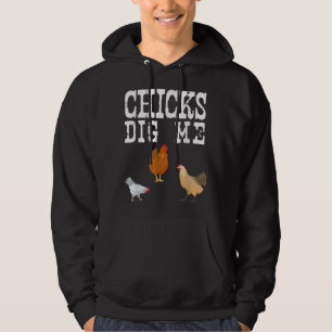 Veste À Capuche Producteur De Poulet Drôle Époux Drôle Je Creuse T