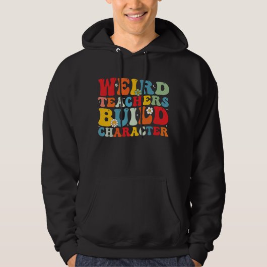 Veste À Capuche Prof bizarre Construit Caractère Prof Groovy (Devant)