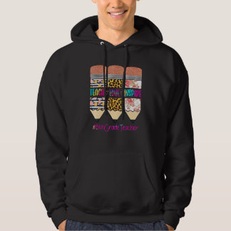 Veste À Capuche Professeur de 8e année Enseigner Amour Inspirer Cr