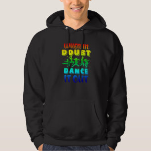 Veste À Capuche Professeur de Danse Coloré Danse Danseuse