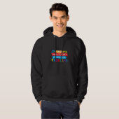 Veste À Capuche Professeur De Maths Je Suis Enseignant En Maths (Devant entier)