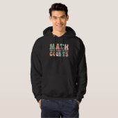 Veste À Capuche Professeur De Maths Retourner À L'École Le Seul Su (Devant entier)