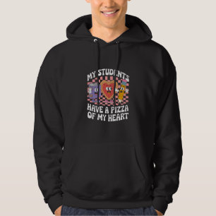 Veste À Capuche Professeur Mes élèves ont une pizza de mon cœur
