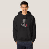 Veste À Capuche Professeur Poodle (Devant entier)