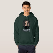 Veste À Capuche Professeur Snape Cartoon Caractère Art (Devant entier)