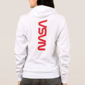 Veste À Capuche Programme d’équipage commercial de la NASA Logo no (Dos)