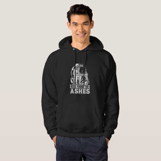 Veste À Capuche Programmer Skeleton Developer Software Engineer - (Devant entier)