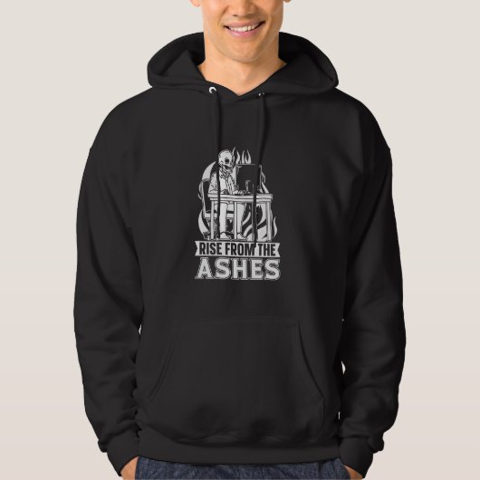 Veste À Capuche Programmer Skeleton Developer Software Engineer - (Devant)