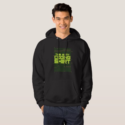 Veste À Capuche Programmeur Codeur Développeur Web C'est Mon Codag (Devant entier)