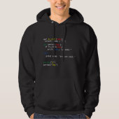 Veste À Capuche Programmeur Codeur Programmation Codage Science In (Devant)