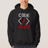 Veste À Capuche Programmeur informatique amusant et à code (Devant)