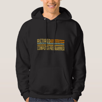 Veste À Capuche Programmeur Informatique Retraité Retraité Retrait