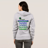 Veste À Capuche ProjACK Sensibilisation2 (Dos entier)