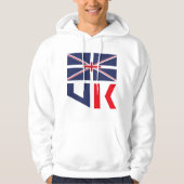 VESTE À CAPUCHE PROJECTED FLAG UK / ENGLAND BY MASANSER (Devant)