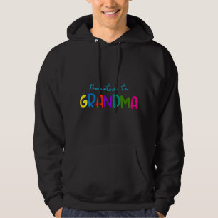 Veste À Capuche Promue grand-mère pour première fois grand-mère