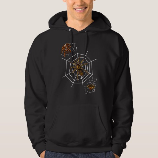 Veste À Capuche Propriétaire d'animal Arthropode Arachnide Tarantu (Devant)