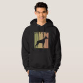 Veste À Capuche Propriétaire de chien Doberman (Devant entier)